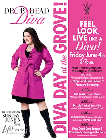 Drop Dead Diva @ The Grove, June 4th Drop Dead Diva @ The Grove, June 4th